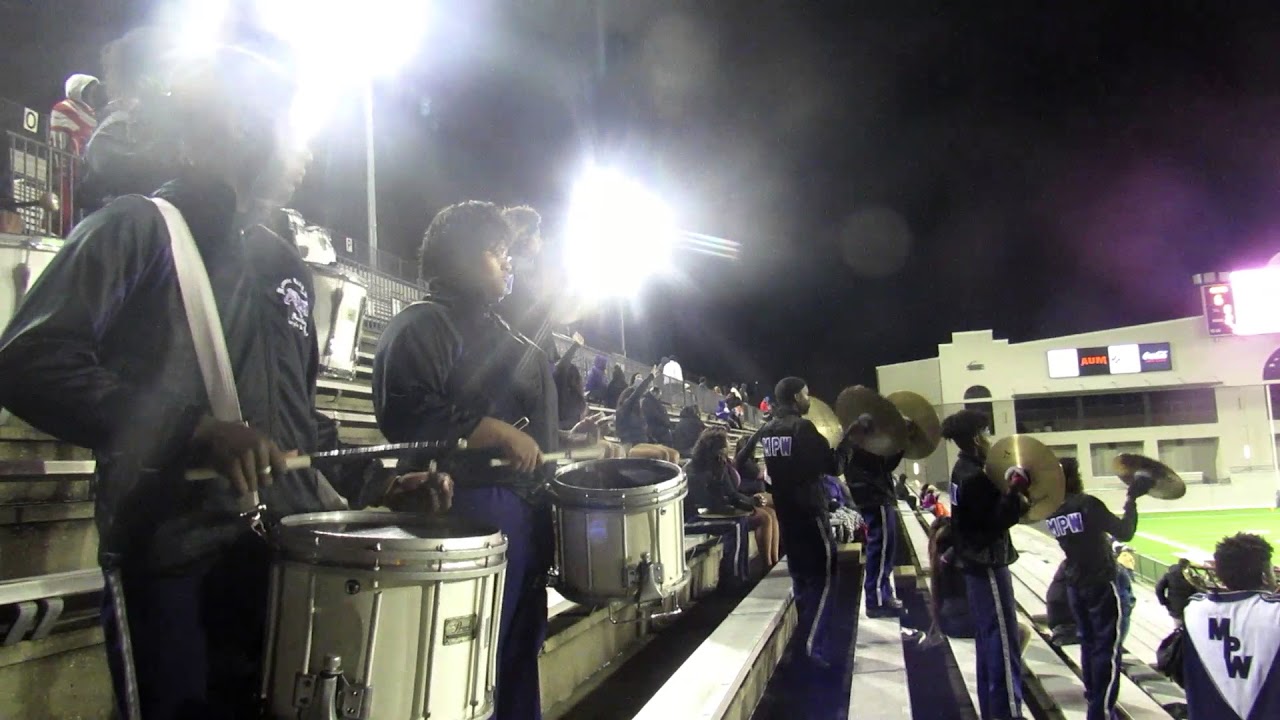 Bessemer City High School Marching Band Playing End Of The Road (2017