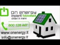ON ENERGY impianti fotovoltaici (animazione 3d)