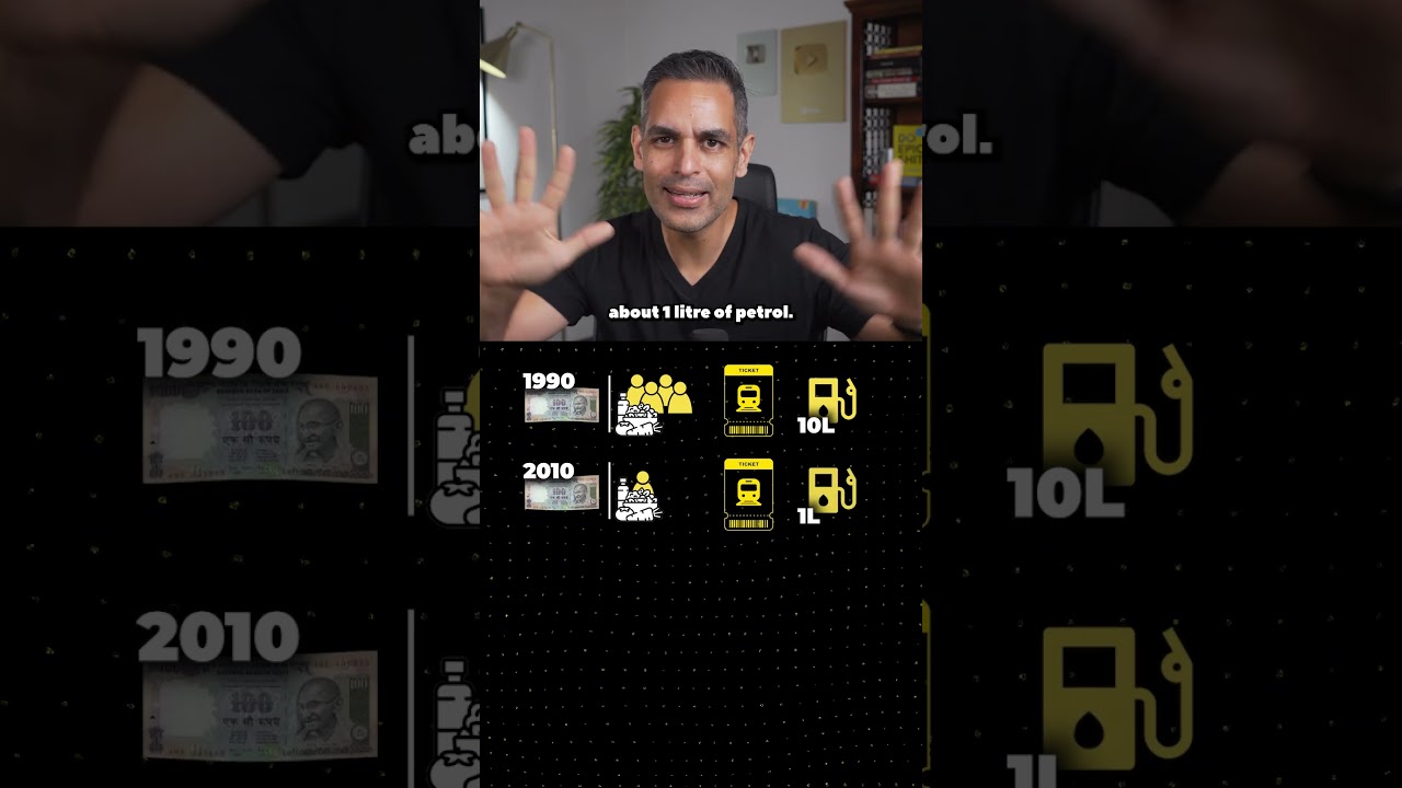 100 INR in 1990 vs 2023! | Ankur Warikoo 