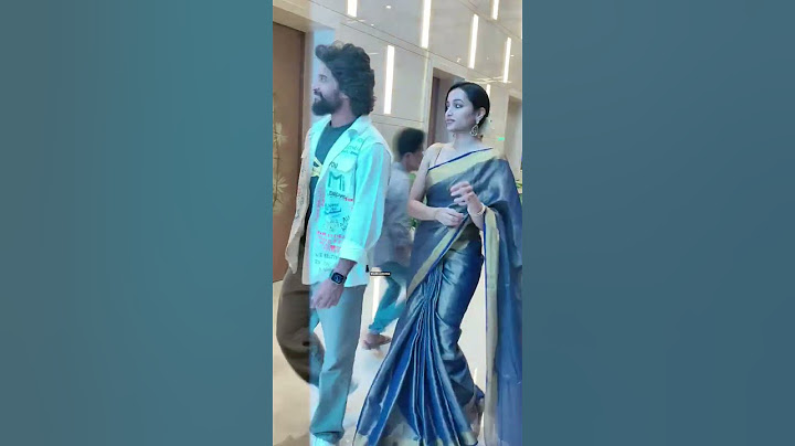 நான் சென்னை பையன் mass entry 🔥 actor Nani  SrinidhiShetty #viralvideo #nani #srindhisherty #reels