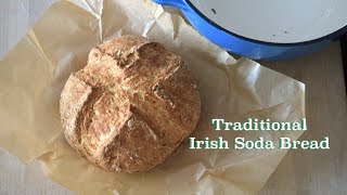 Traditional Simple Irish Soda Bread: Classic, Delicious and Easy!  A super fast bread recipe.