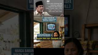 dollar berdampak pada bahan makanan