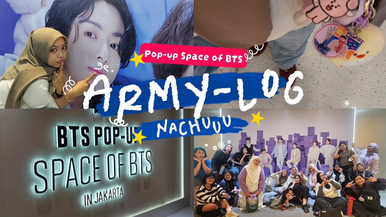 VLOG | a Day in My Life as BTS ARMY | SPACE OF BTS, BTS pop-up, Tirtir, Calvin Klein, with ARMY