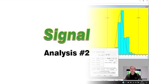 Signal Analysis #2 2021