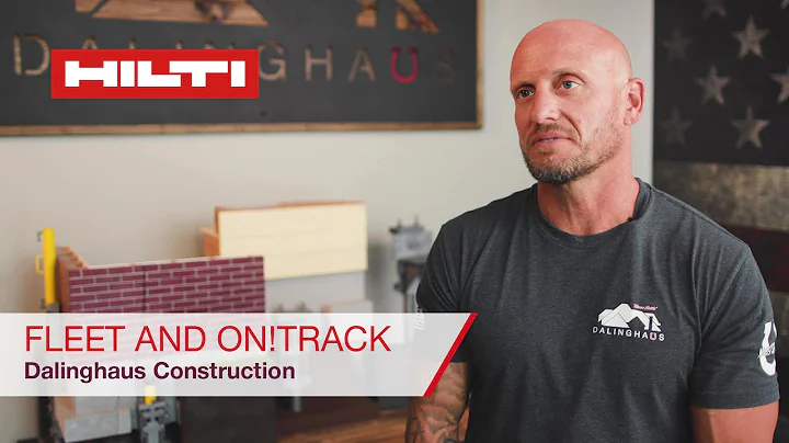 Hilti Tool Fleet Management and ON!Track Asset Management testimonial from Dalinghaus Construction