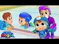 Fun on the Ice ⛸️ | Little Angel | Kids TV Shows Full Episodes