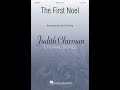 The First Noel SATB Choir Arr David Chase 