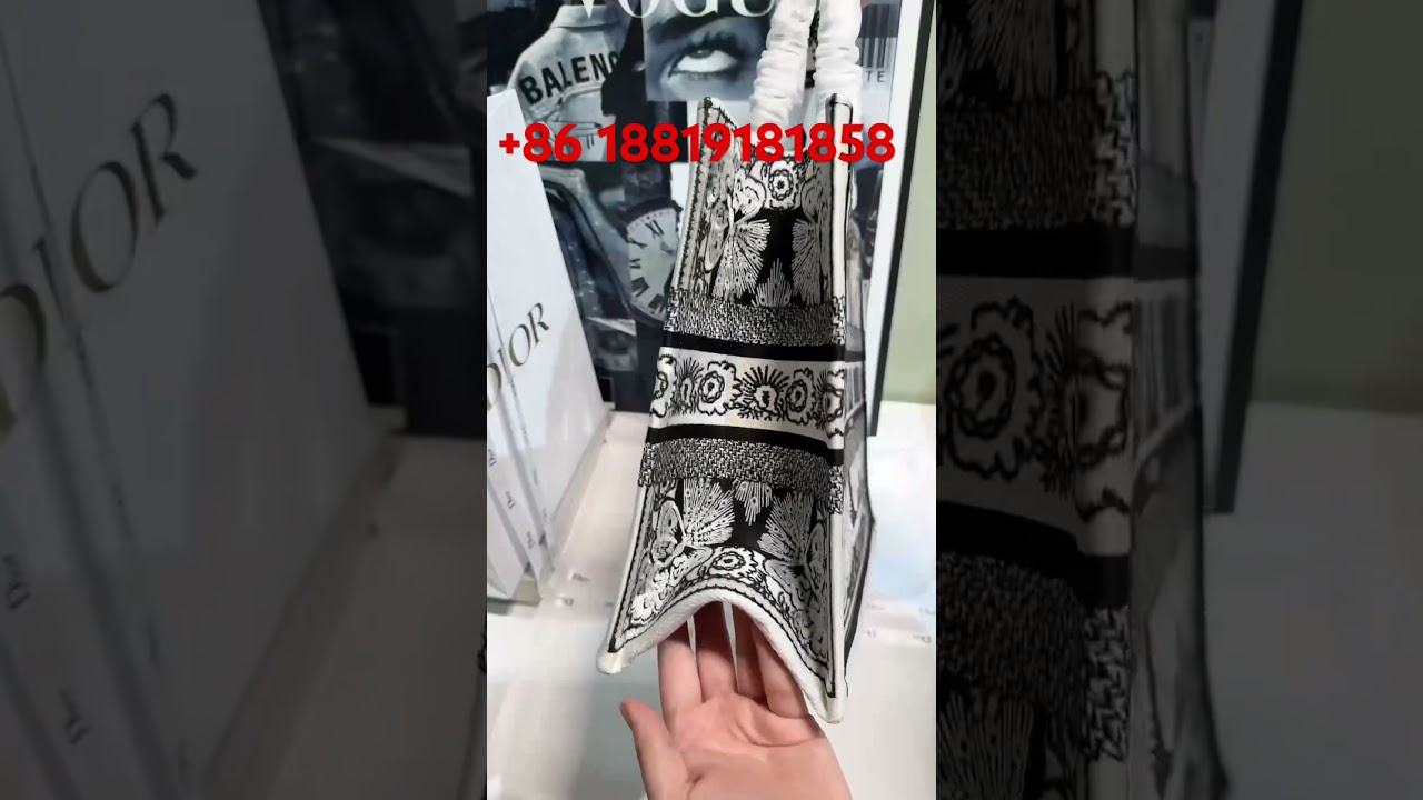 Dior Book Tote - medium size 36*18*28cm