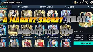 MARKET SECRET NOBODY TOLD YOU|| FIFA 23 || FIFA MOBILE