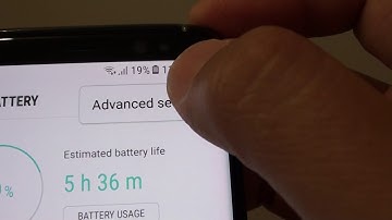 Samsung Galaxy S8: How to Enable / Disable Battery-Draining App Notification