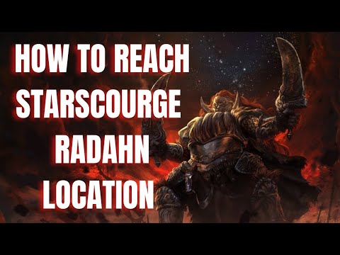 HOW TO REACH STARSCOURGE RADAHN BOSS LOCATION / HOW TO ACTIVATE REDMANE CASTLE PORTAL - ELDEN RING