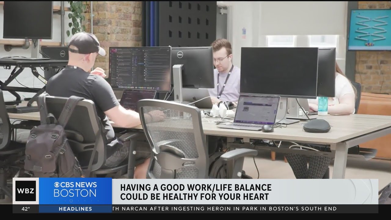 Healthy work-life balance can benefit the heart, research shows