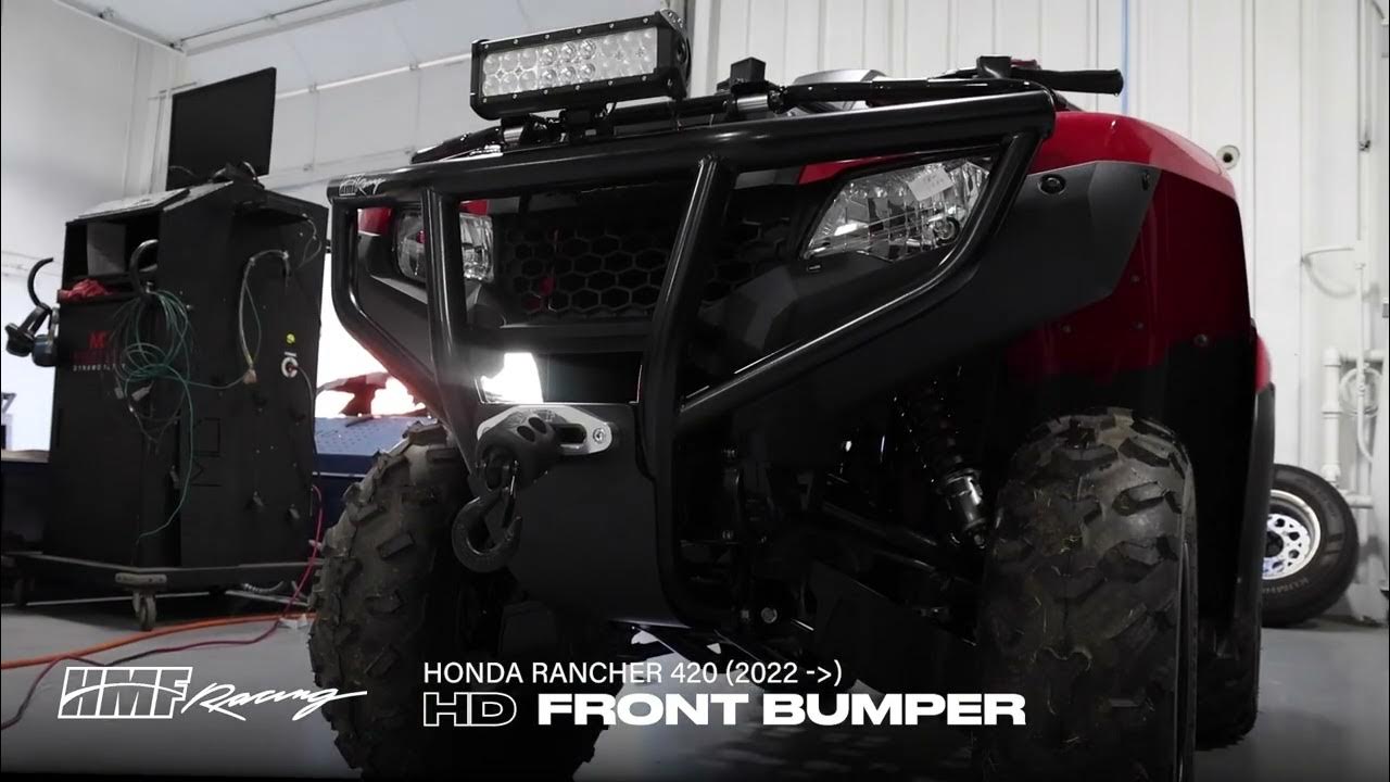 HMF Bumpers / Honda Rancher 420 (20222024) HD Front Winch Bumper YouTube