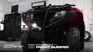 HMF Bumpers / Honda Rancher 420 (2022-2024) HD Front Winch Bumper
