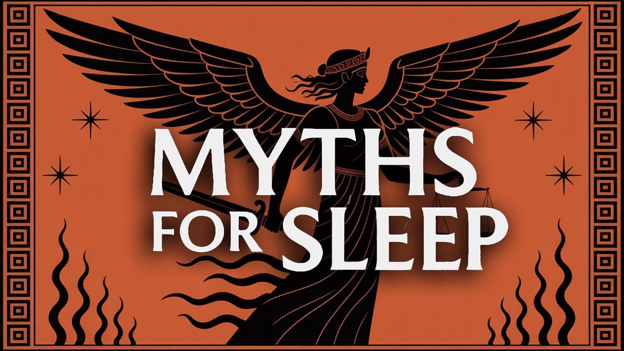 🔴LIVE🔴 Greek Mythology Stories For Sleep | Black Screen With Rain Sounds