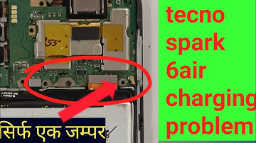 tecno spark 6air charging jumper solution/tecno spark 6air charging problem