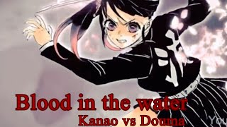 Blood in the water - Kanao vs Douma|AMV|Animation by Naleb|Sound effects by me :D|Spoilers!!