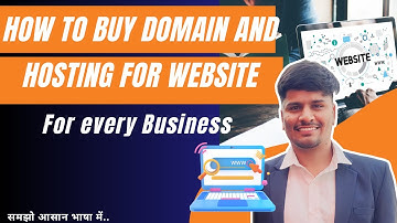How to Buy Domain & Hosting in 2025 | Step-by-Step Guide for Beginners