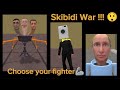 Skibidi toilet choose your fighter