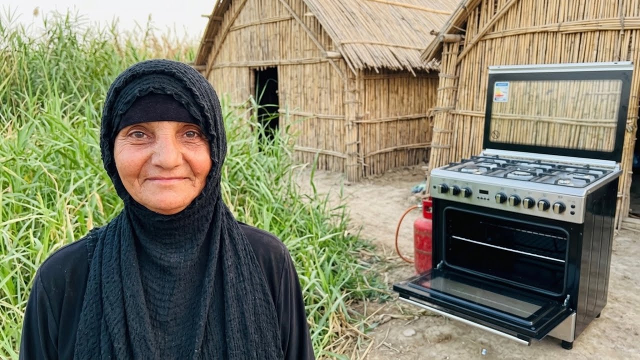 عائلة من العراق تهدي الحجية ام سلمان هدية جدا ثمينة 🤯 وراح تخلصها من التعب والإرهاق نهائيا 