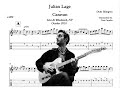 Julian Lage - Caravan (Transcription)