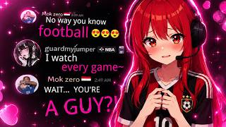 Using an E-Girl Voice Changer to Troll Football Fans on Discord...Bro Tried Rizzing Me😂