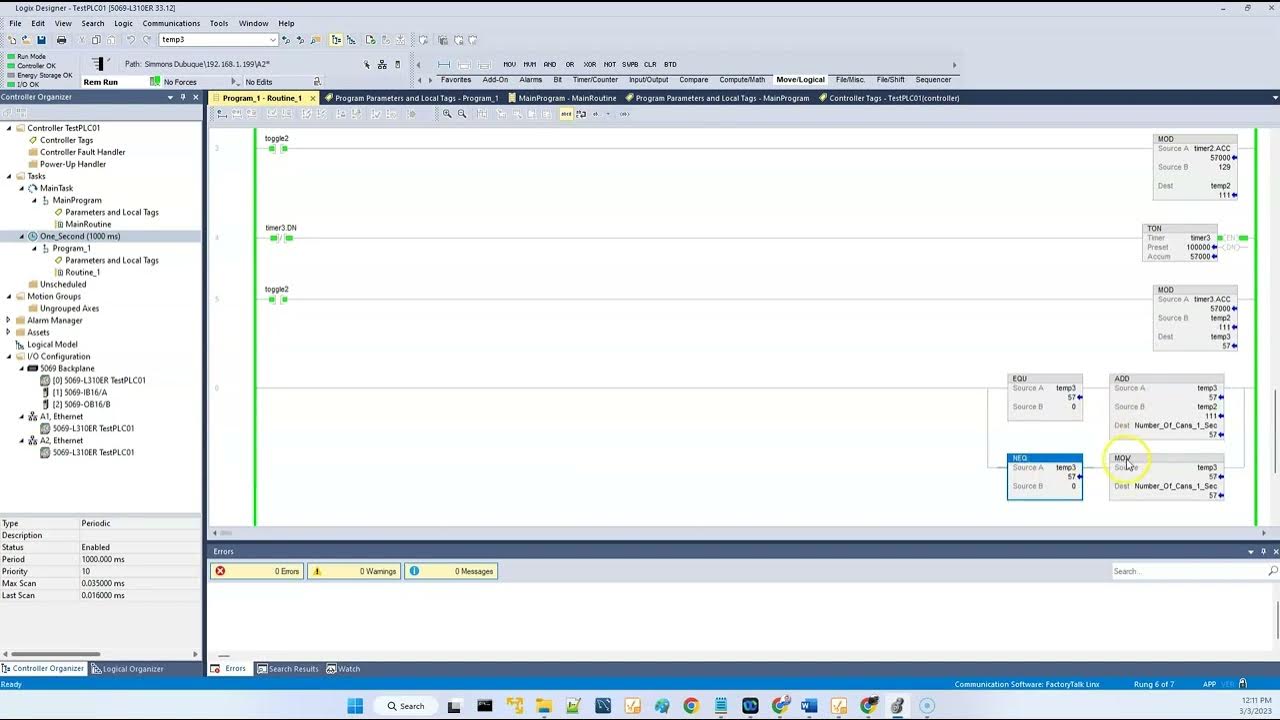Random Number Generator in RSLogix 5000 YouTube