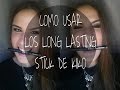 Como usar los Long Lasting Stick de KIKO