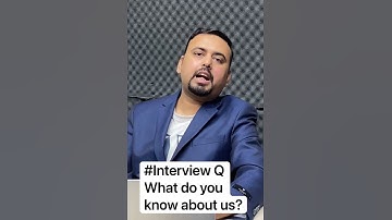 What Do You Know About Us | Interview Question | English By Saurabh Sir