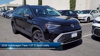 2026 Volkswagen Taos 1.5T S Sport Utility San Jose  Sunnyvale  Hayward  Redwood City  Cupertino