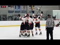 Panthers overtime victory in CPIHL playoffs against the Keystone Kraken