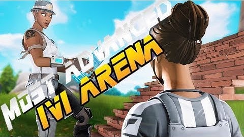 Most Advanced 1v1 Arena Map  [Check Description] With Practice Room