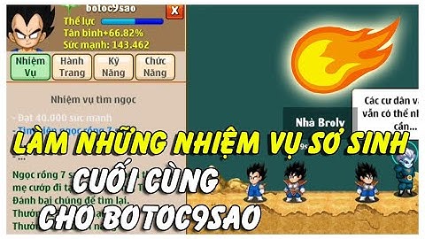 [NRO] Hành Trình Sv9 - Làm Những Nhiệm Vụ Sơ Sinh Cuối Cùng Cho Botoc9sao