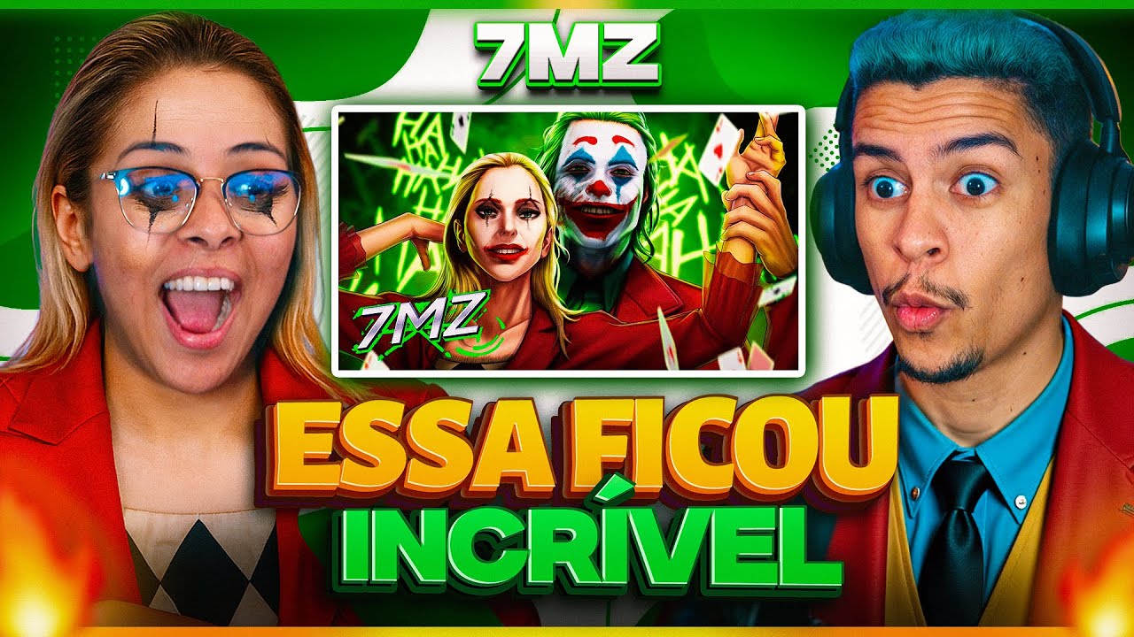 7 MINUTOZ: CORINGA E ARLEQUINA ft. Amanda Areia e Anny | [Casal Jounin React] 🔥