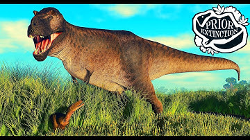 TYRANNOSAURUS REX, THE STRONGEST DINOSAUR IN THE GAME..| Prior Extinction, Roblox
