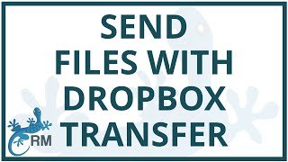 How to send files with Dropbox Transfer
