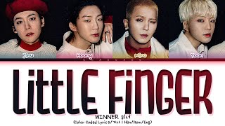 WINNER LITTLE FINGER Lyrics 위너 새끼손가락 가사 | Color Coded | Han/Rom/Eng
