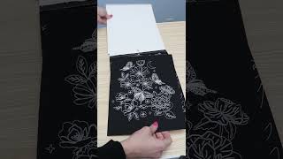 Unwind with this easy scratch art #art #scratchart