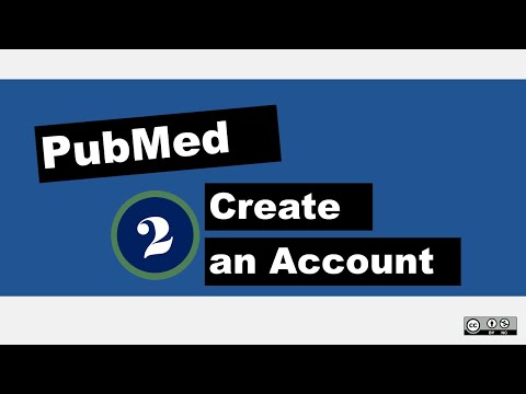 PubMed: Create an Account