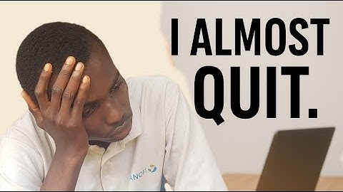 “I Almost Quit My Tech Journey… Here’s Why I Didn’t”