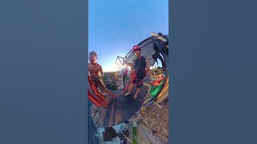 130 meters bungee jump in Bali, Nusa Penida l Shot on @insta360 X4