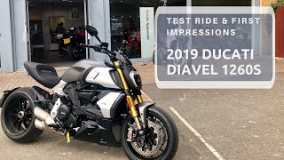 2019 DUCATI DIAVEL 1260S, Test ride & first impressions!