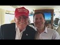 Donald Trump Takes Bloomberg's Halperin, Kids for Iowa Fly-over