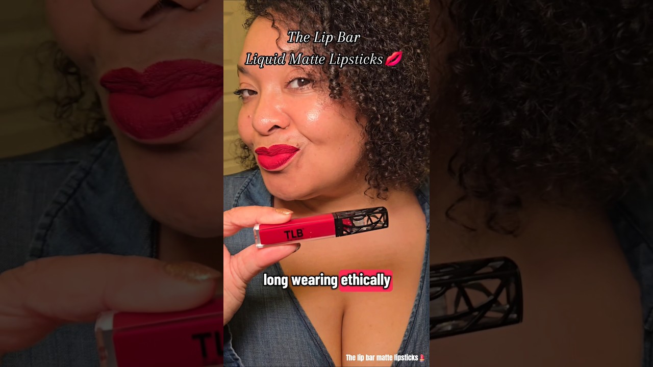 The lip bar's nonstop liquid matte lipsticks are a game changer. 