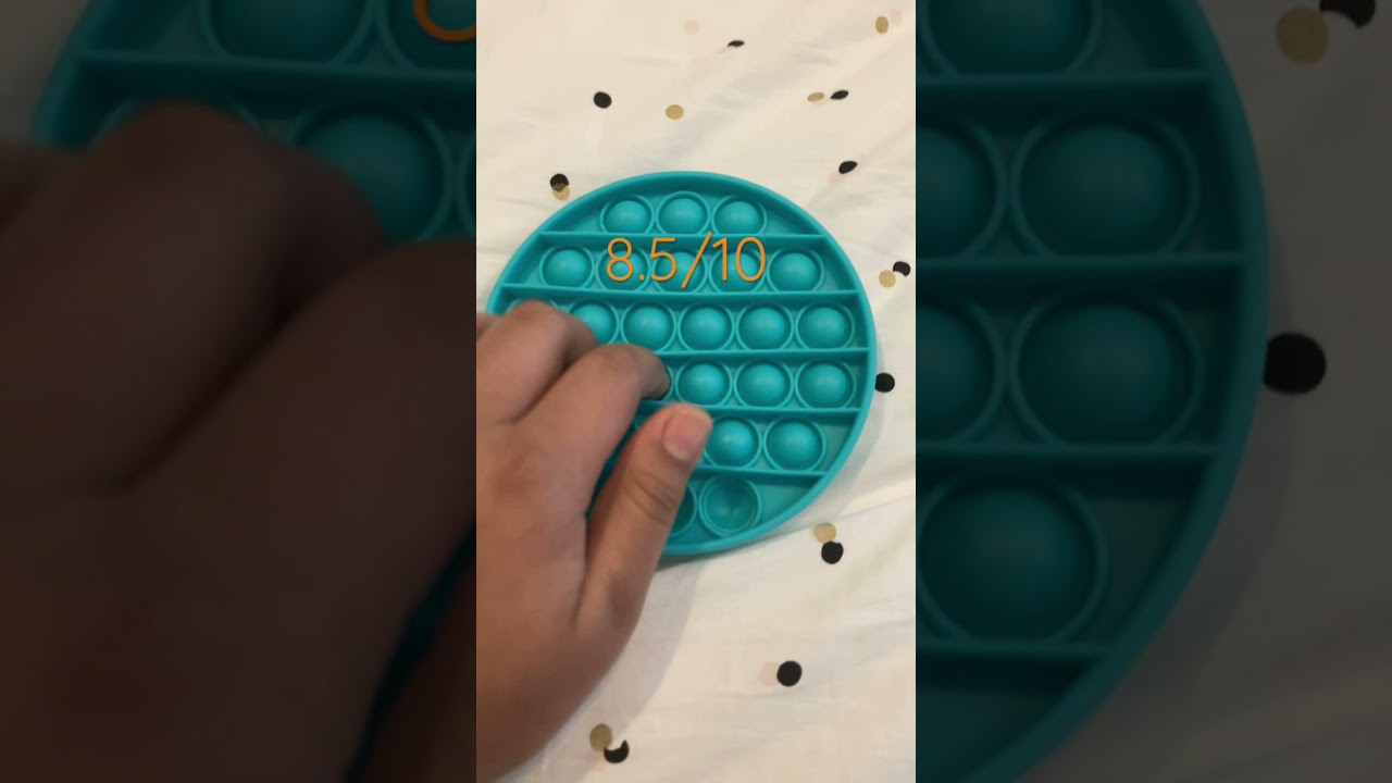 Rating my silicone pop it’s and rubber pop its