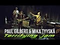 Paul gilbert  mika tyysk jamming mr fastfinger  mr big jam