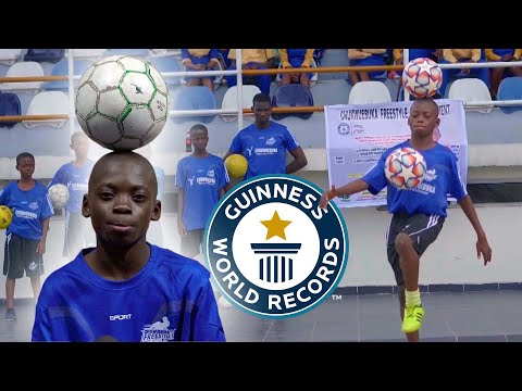 Nigeria's fantastic footballer breaks more WORLD RECORDS!