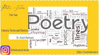 Poetic Forms (Part 2): Blank Verse; Free Verse; Light Verse; Hymn; Haiku; Dream Vision; Palinode
