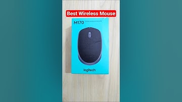 Logitech M170 Wireless Mouse and Receiver Unboxing | Best wireless mouse under 500 to 1000 in 2025
