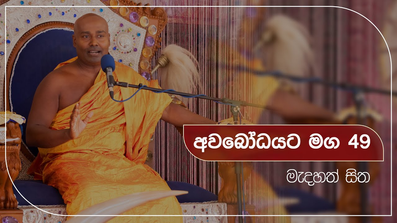 අවබෝධයට මග 49 | මැදහත් සිත